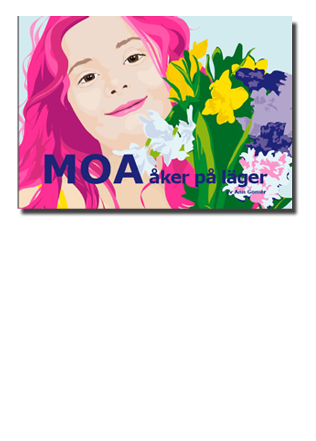 Moa åker på läger, bok Moa åker på läger, bok