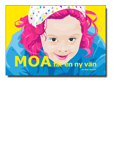 Moa får en ny vän, bok Moa får en ny vän, bok