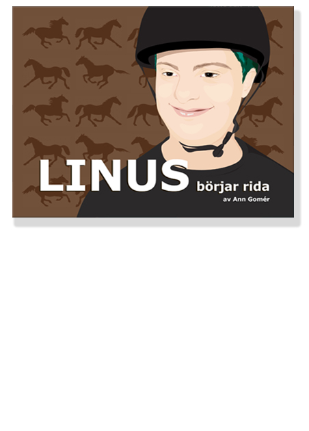 Linus börjar rida Linus börjar rida